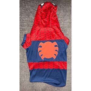 Marvel Comics Spider-Man Costume Hoodie Pet Dog Extra Large Halloween Size NWT